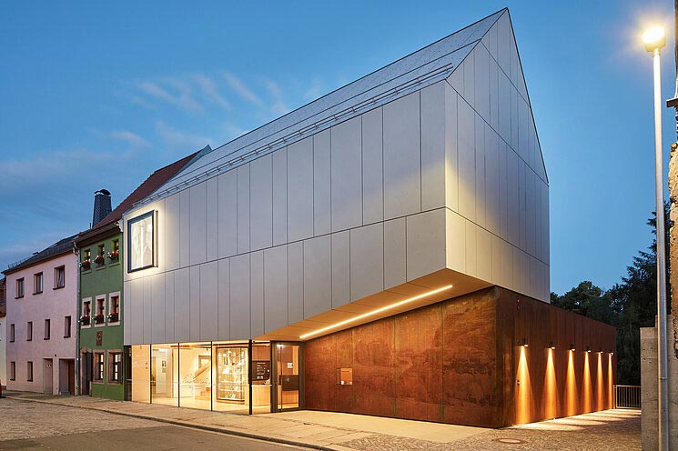 Außenansicht vom Karl-May-Haus in Hohenstein-Ernstthal